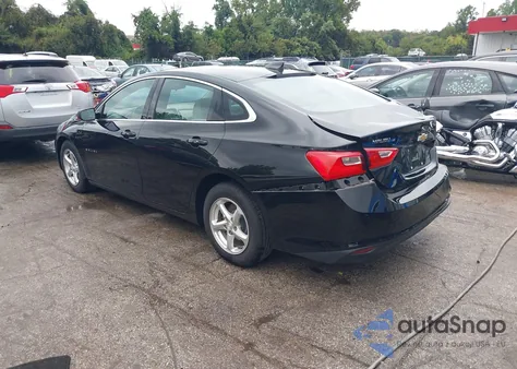 2018 Chevrolet Malibu 1Ls z USA, uszkodzony, nr VIN 1G1ZB5ST0JF240291